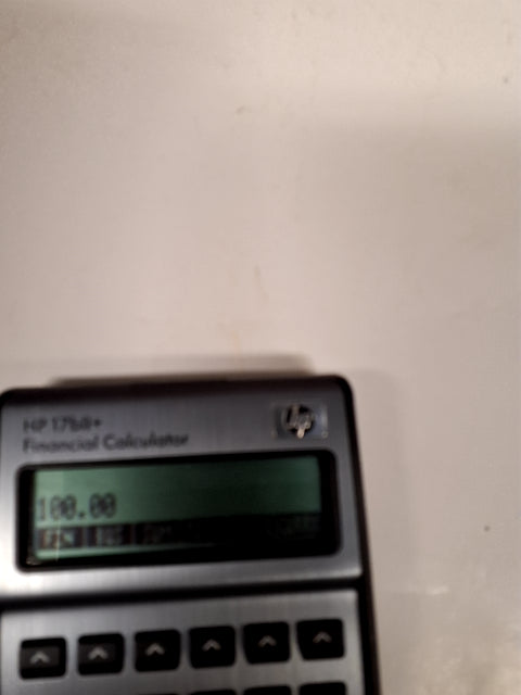 Regnemaskine HP 17bll+Finansiel Calculator